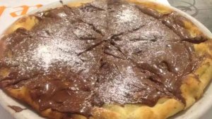Pizza a nutella
